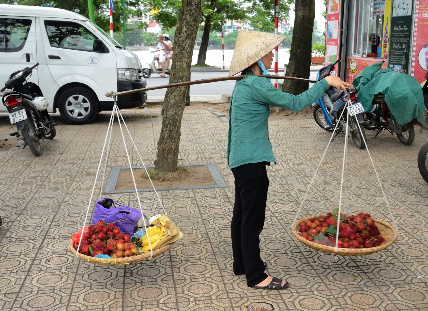 Transport de fruits - Hanoi