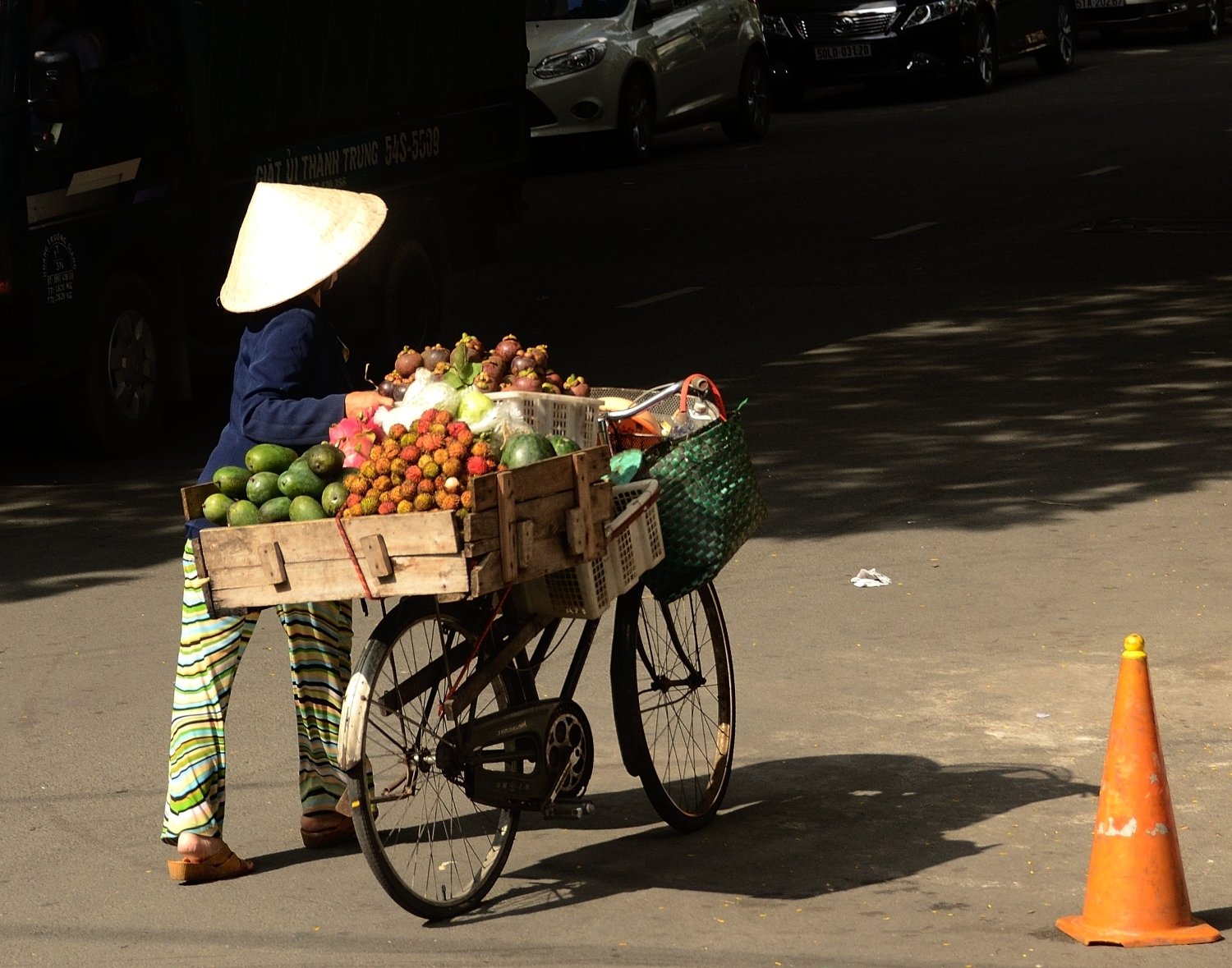 Transport de fruits - Hanoi